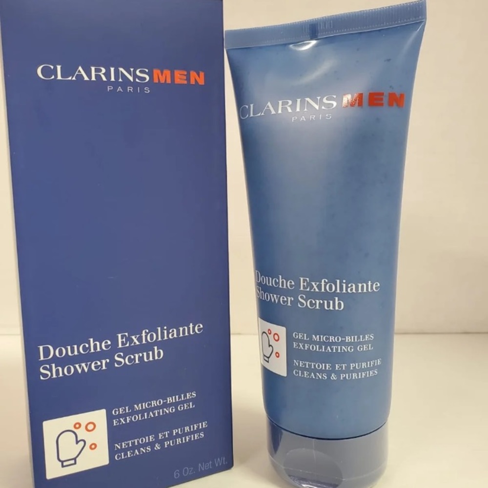 Clarins Men Exfoliating Shower Scrub